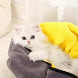 Microfiber Dog Absorbent Towel — Wiping Cloth, 3 Sizes