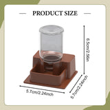 Automatic Reptile Water Dispenser — Compact Refilling Water Station for Geckos & Chameleons
