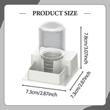 Automatic Reptile Water Dispenser — Compact Refilling Water Station for Geckos & Chameleons