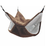 Double-Layer Hanging Hammock — Cozy Hideaway for Hamsters & Sugar Gliders