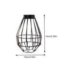 Anti-Scald Heat Lamp Guard — Protective Mesh Cover for Reptile Heating Bulbs