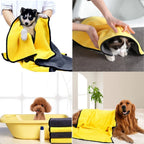 Microfiber Dog Absorbent Towel — Wiping Cloth, 3 Sizes