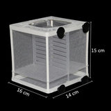 Hanging Aquarium Breeding Isolation Net (Fish Fry Nursery, Tank Divider)