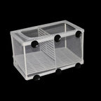Hanging Aquarium Breeding Isolation Net (Fish Fry Nursery, Tank Divider)