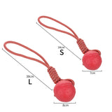 HOOPET Bite-Resistant Rubber Ball (Durable Chew Toy for Dogs)