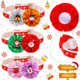 Christmas Slidable Bow Tie Collar 50-Pack (Pet Accessories)