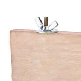Wooden Springboard Platform — Cage-Mounted Climbing Perch for Small Pets