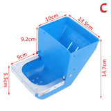 Rabbit Feed Hopper — Anti-Spill Cage Feeder, 4 Sizes