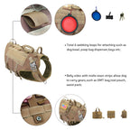 Tactical MOLLE Dog Harness