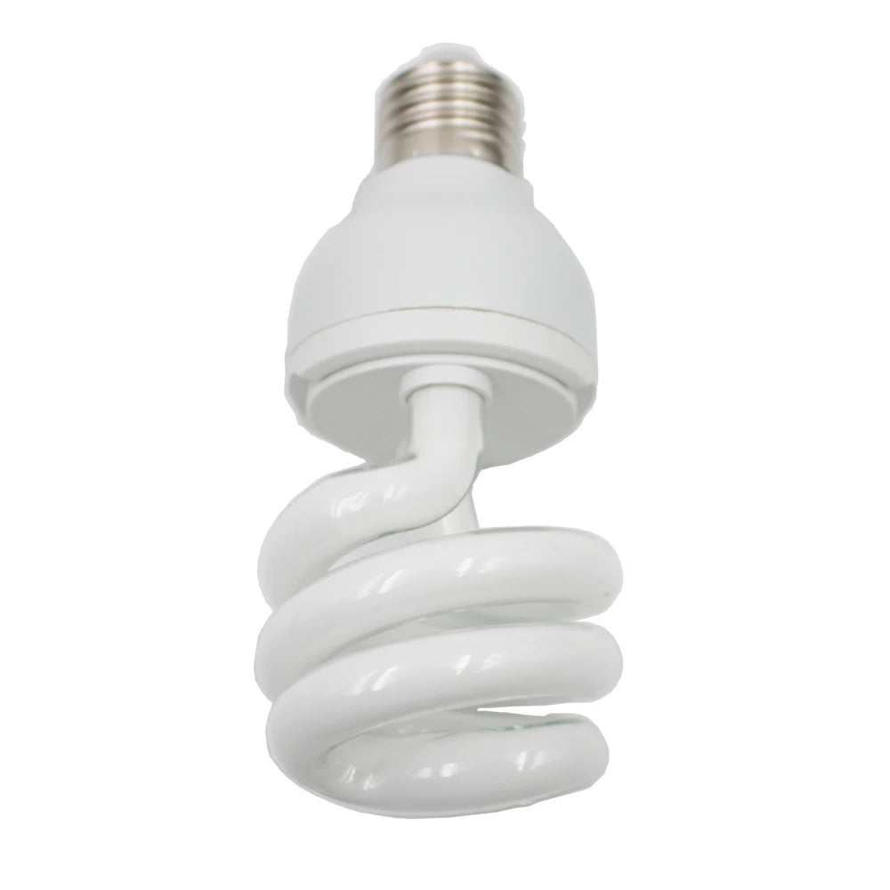 Reptile UVB 10.0 Desert Bulb — 13W Fluorescent Lamp with UVB Test Card