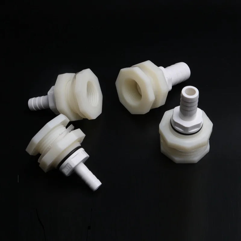 ABS Aquarium Drain Fittings & Connector Set (1/2" & 3/4")