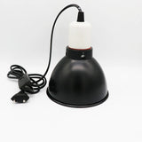 300W Dome Reptile Lamp Fixture — Aluminum Reflector Heat Lamp Stand, E27