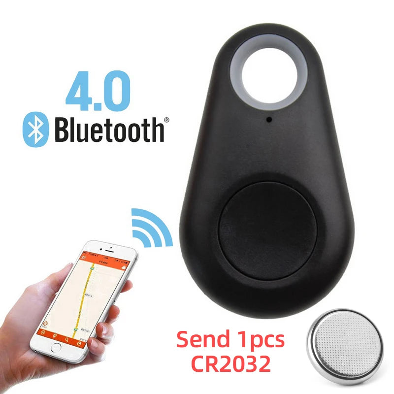 Smart Bluetooth GPS Tracker for Keys, Pets & Luggage