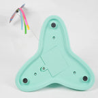 Electric Auto-Rotating Butterfly Toy — Fluttering Cat & Kitten Toy