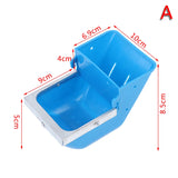 Rabbit Feed Hopper — Anti-Spill Cage Feeder, 4 Sizes