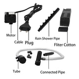 Low Water Level Turtle Tank Filter with Oxygen Pump 8W