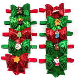 Snowman & Deer Christmas Bowtie Accessories (50 or 100 Pack)