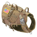 Tactical MOLLE Dog Harness