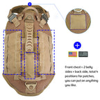 Tactical MOLLE Dog Harness