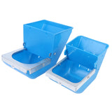 Rabbit Feed Hopper — Anti-Spill Cage Feeder, 4 Sizes