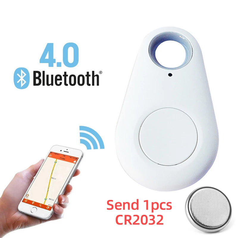 Smart Bluetooth GPS Tracker for Keys, Pets & Luggage