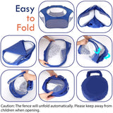 Portable Pop-Open Playpen — Foldable Exercise Yard for Small Pets