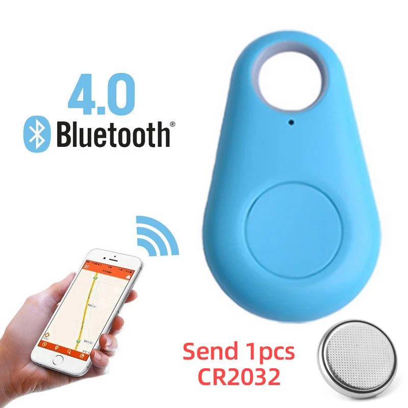 Smart Bluetooth GPS Tracker for Keys, Pets & Luggage