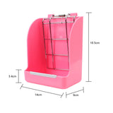 Rabbit Hay Feeder Rack — 2-in-1 Grass & Food Bowl Combo
