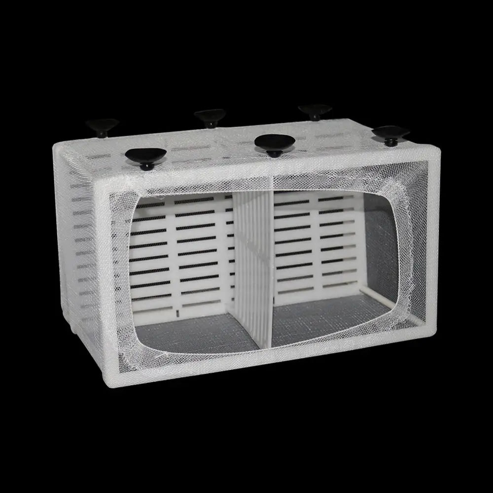 Hanging Aquarium Breeding Isolation Net (Fish Fry Nursery, Tank Divider)