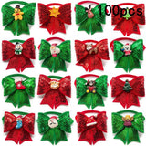Snowman & Deer Christmas Bowtie Accessories (50 or 100 Pack)