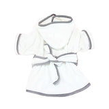 Microfiber Dog Bathrobe with Belt — Super Absorbent Fast-Drying Jacket, S–3XL