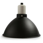 Anti-Scald Reptile Lamp Dome — Protective E27 Fixture, 300W Max