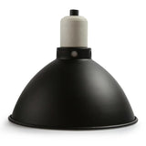 Anti-Scald Reptile Lamp Dome — Protective E27 Fixture, 300W Max