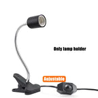 UVA/UVB Basking Lamp Kit — Clip-On Holder, Bulb & Thermometer-Hygrometer
