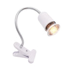 UVA/UVB Clip-On Heat Lamp Kit — Adjustable E27 Basking Light for Reptiles