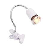 UVA/UVB Clip-On Heat Lamp Kit — Adjustable E27 Basking Light for Reptiles
