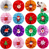Christmas Slidable Bow Tie Collar 50-Pack (Pet Accessories)