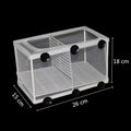Hanging Aquarium Breeding Isolation Net (Fish Fry Nursery, Tank Divider)