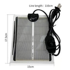 Adjustable Reptile Heat Mat — Under-Tank Warming Pad, 5W-35W