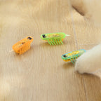 Electric Self-Running Cockroach Cat Toy — Detachable Battery Interactive Hunting Chase Toy