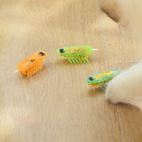 Electric Self-Running Cockroach Cat Toy — Detachable Battery Interactive Hunting Chase Toy