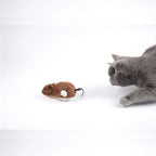 Plush Running Rat Toy — Motorized Chase Toy for Cats & Dogs