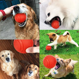 HOOPET Bite-Resistant Rubber Ball (Durable Chew Toy for Dogs)