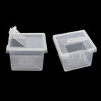 Mini Plastic Rearing Box (2-Pack) — Transparent Habitat for Spiders, Scorpions & Insects
