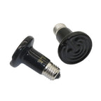 Ceramic No-Light Heat Lamp for Reptiles — E27, 25W-100W, 110V/220V