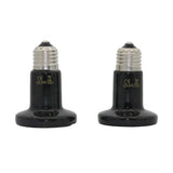 Ceramic No-Light Heat Lamp for Reptiles — E27, 25W-100W, 110V/220V