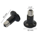 Ceramic No-Light Heat Lamp for Reptiles — E27, 25W-100W, 110V/220V