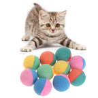 Colorful Latex Chew Balls for Pets (10-Pack)