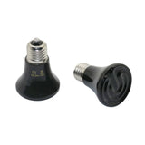 Conical Ceramic Heat Emitter for Reptiles — E27 No-Light Bulb, 25W–100W