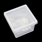 Mini Plastic Rearing Box (2-Pack) — Transparent Habitat for Spiders, Scorpions & Insects